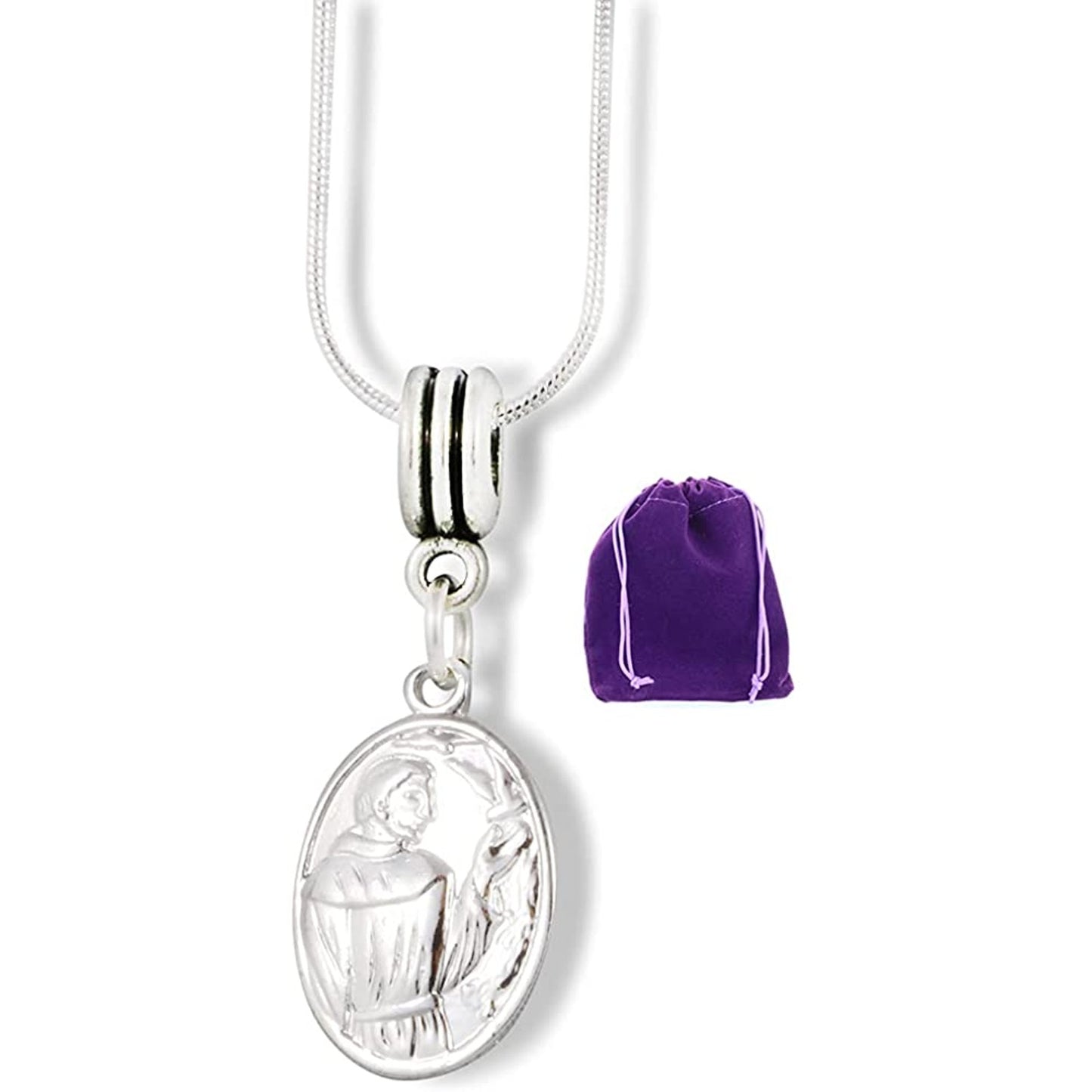 St Francis Necklace - Patron Saint of Animals