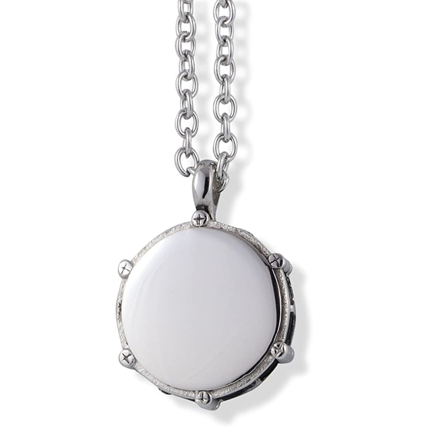 Snare Drum Charm Necklace with Drum Sticks Keychain