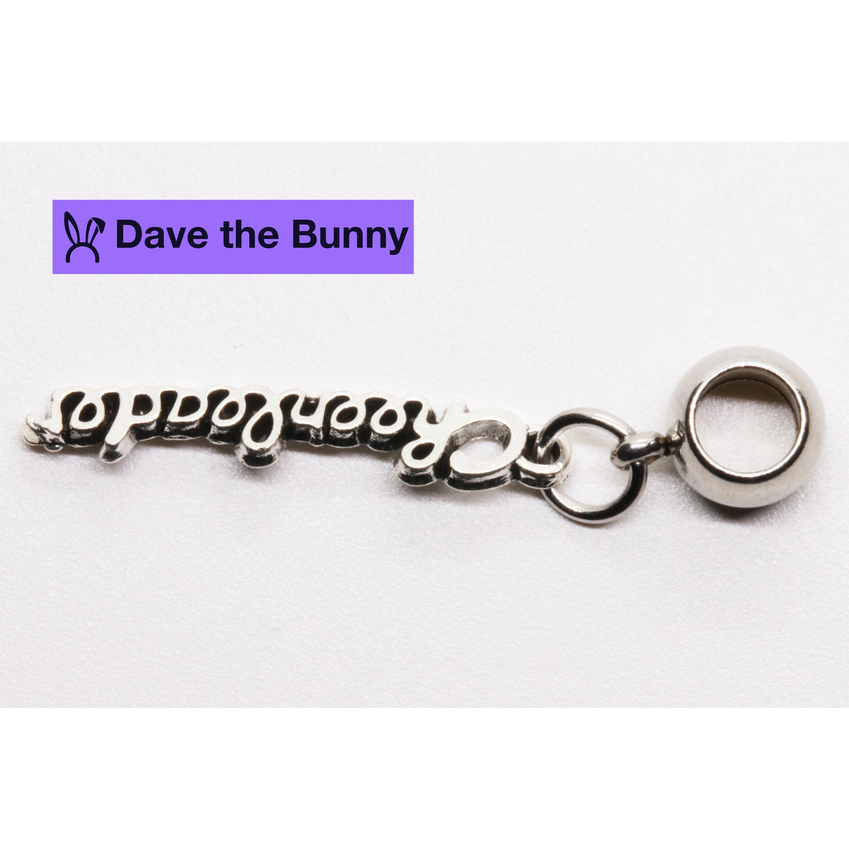 Cheerleader Charm with Stainless Steel Connector