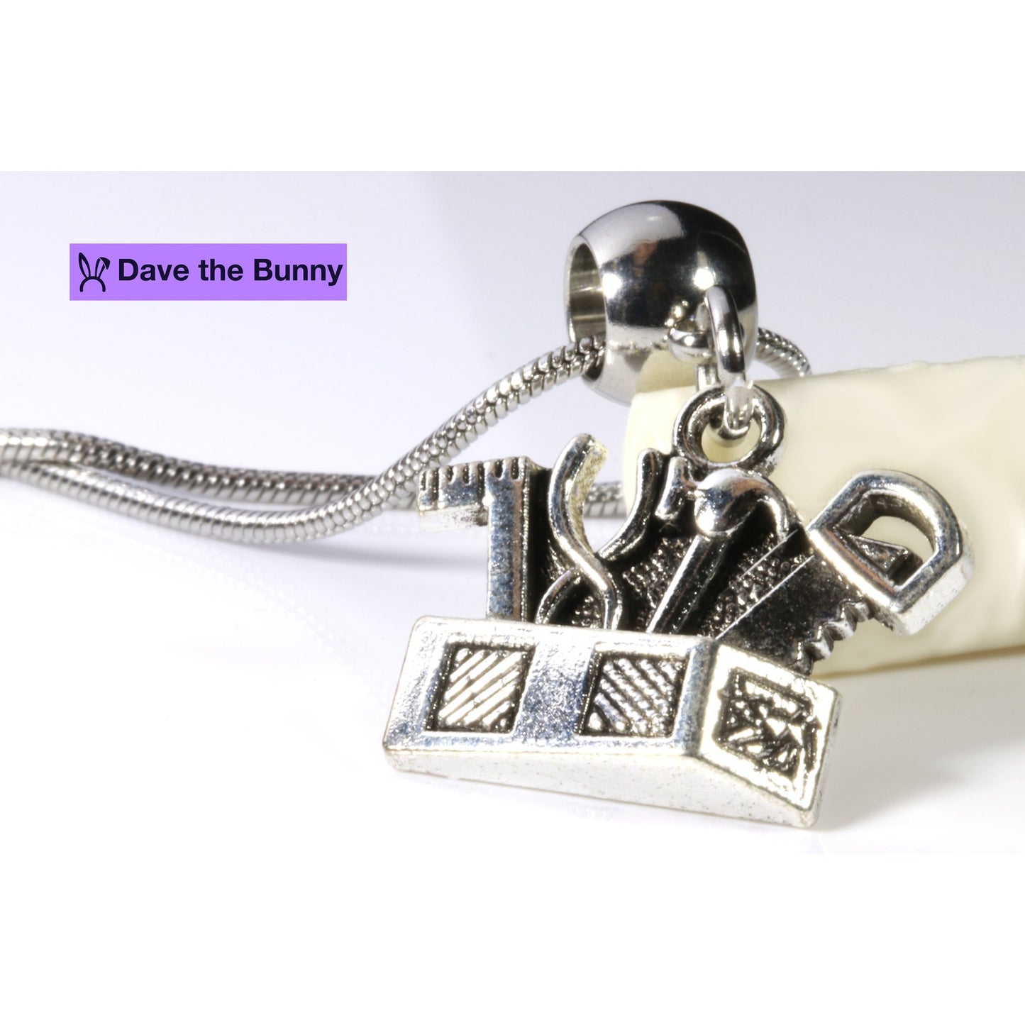 Tool Box Necklace Wrench and Hammer Tool Box Charm Necklace