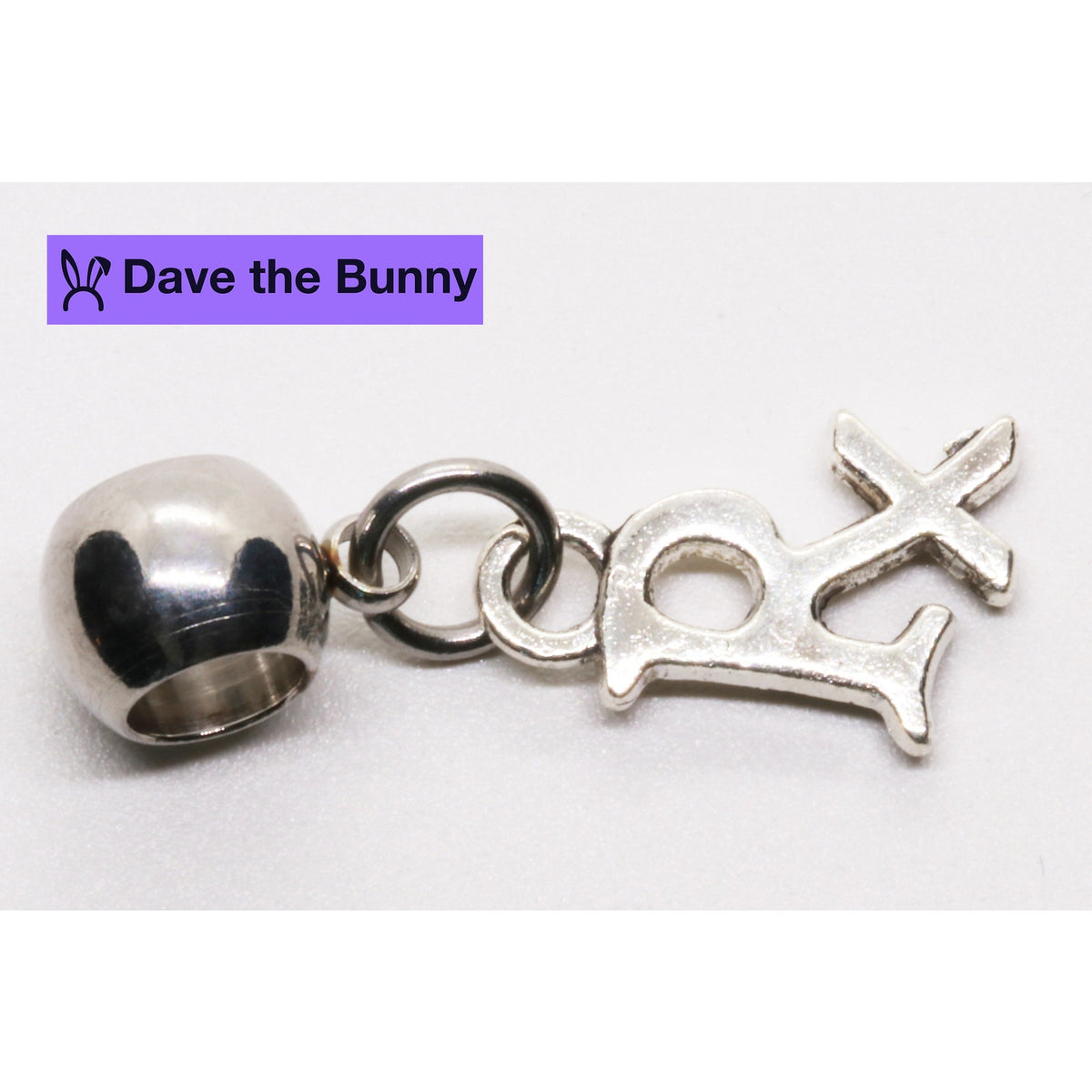 Rx Charm with Stainless Steel Connector
