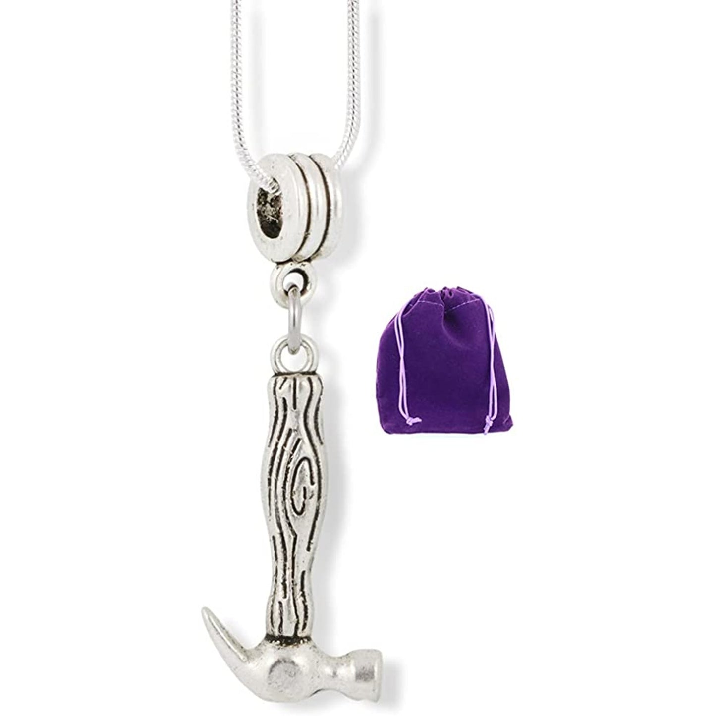 Hammer Necklace Pendant Builder Carpenter Pendant Jewelry