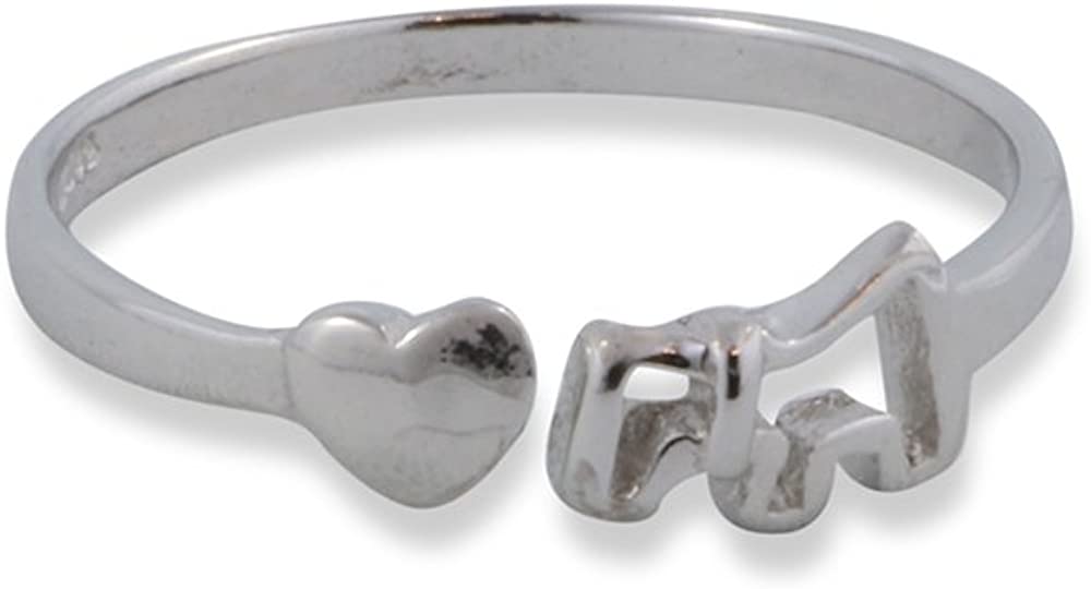 Emerald Park Jewelry Dog Heart Silver Plated Wedding Engagement Ring