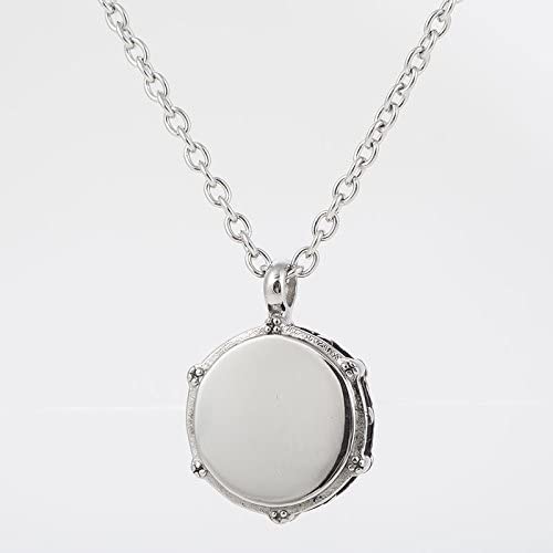 Drummer Necklace | A Stainless Steel Drum Necklace for the Best Drummer Ever and Drum Jewelry for Women a Great Gift for the Band Drummer or for Anyone that Loves Drumming