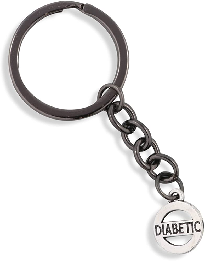 Diabetic Charm Keychain