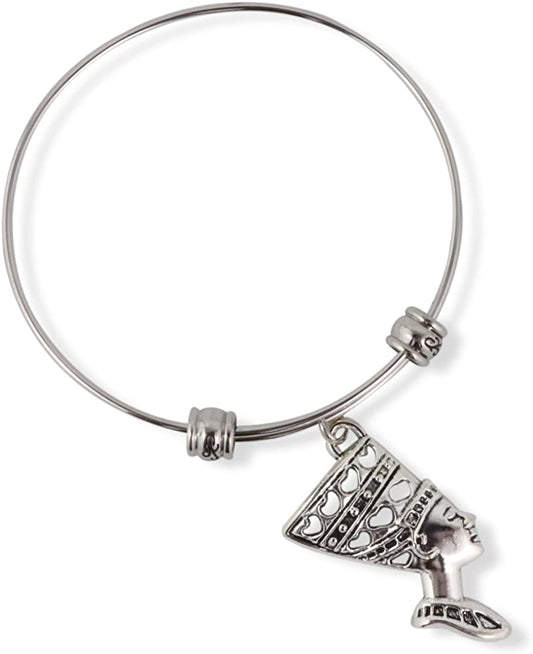 Egyptian Head Bust Fancy Bangle