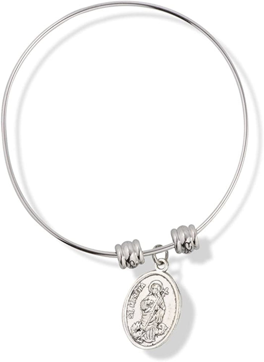 EPJ St Martha Bracelet | Saint Martha Fancy Charm Bangle