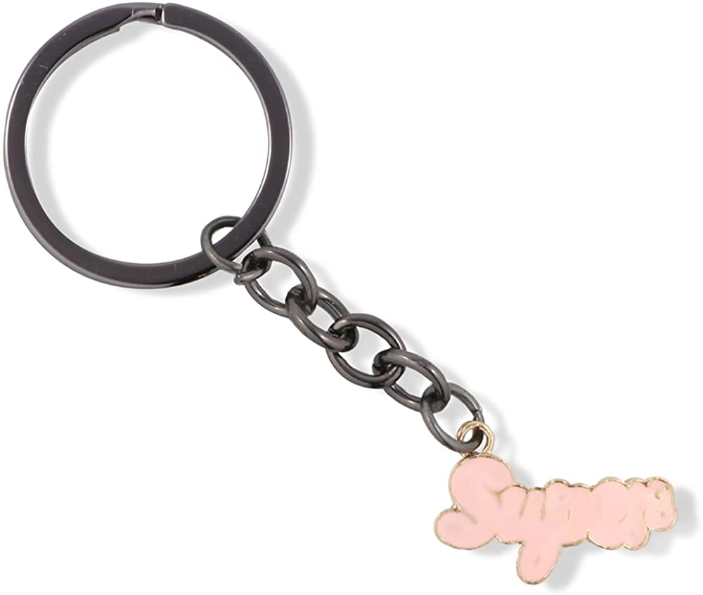 EPJ Super Pink Charm Keychain