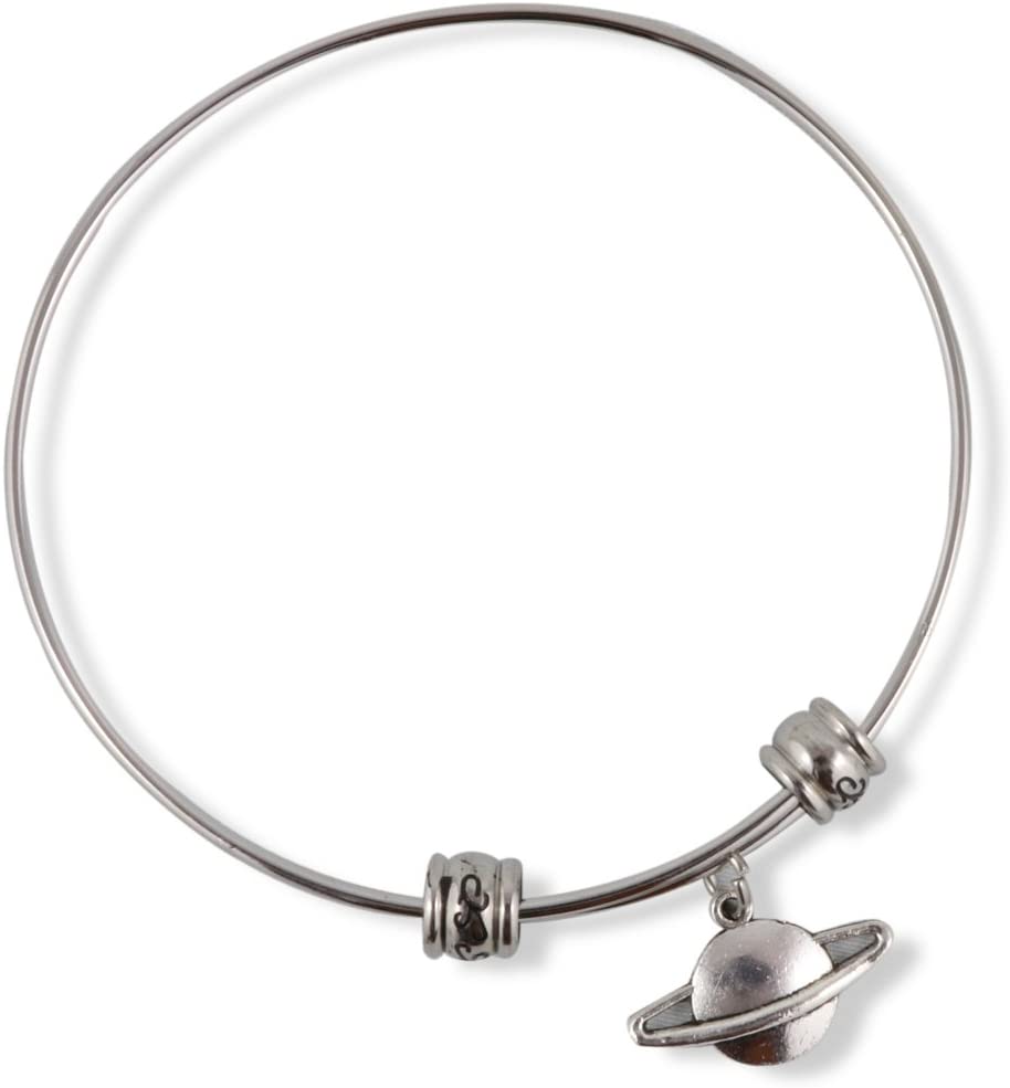 Emerald Park Jewelry Saturn Planet Fancy Bangle