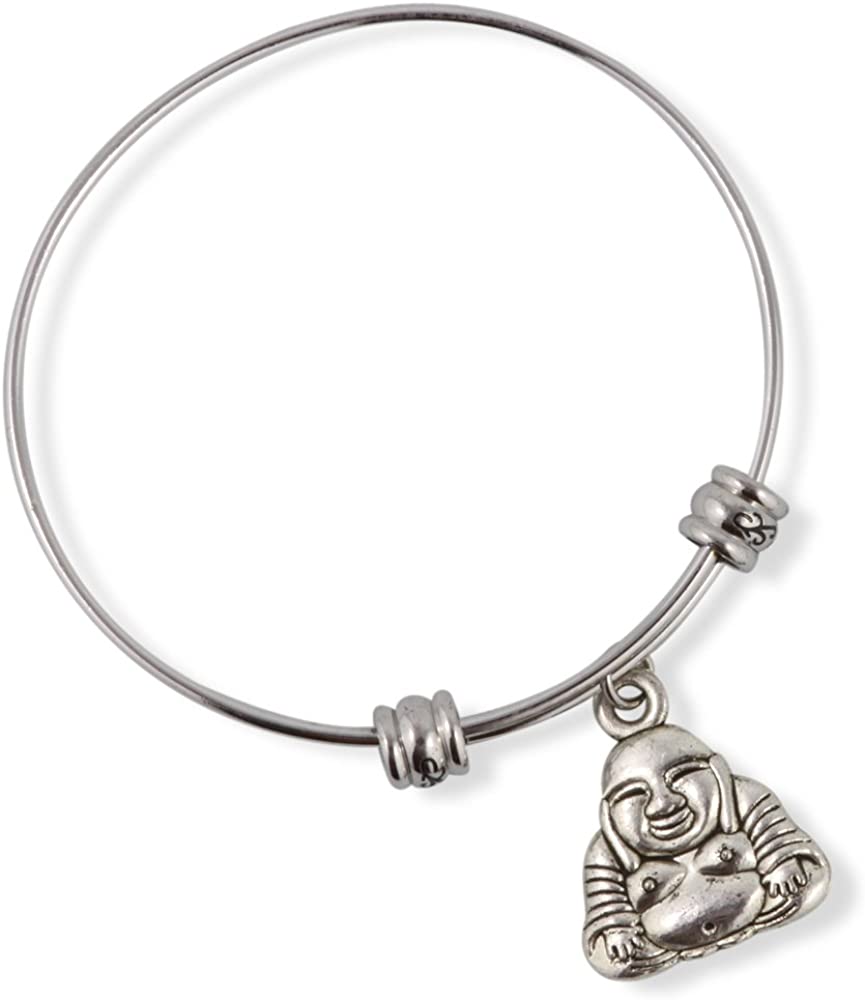 Buddha Bracelet | Buddha Large 3D Fancy Bangle