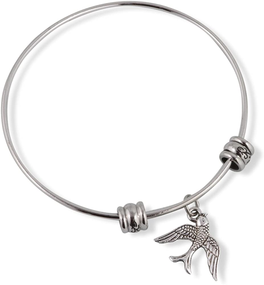 Swallow Bracelet | Bird Flying Fancy Bangle