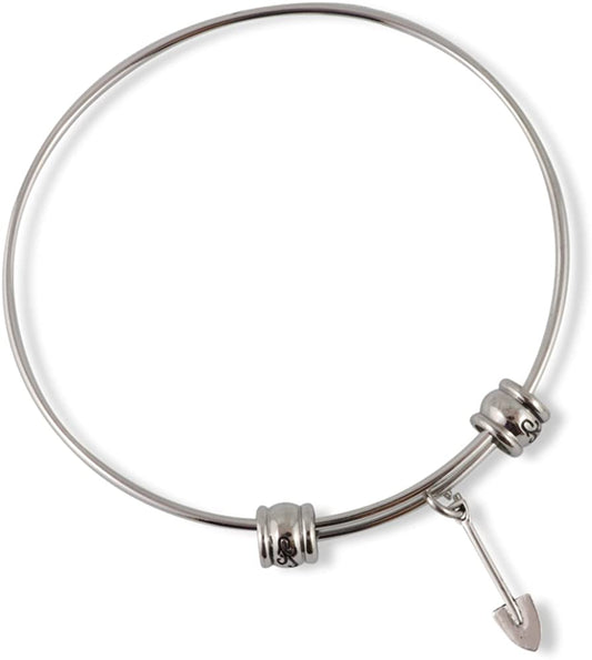 Spade Shovel Fancy Bangle