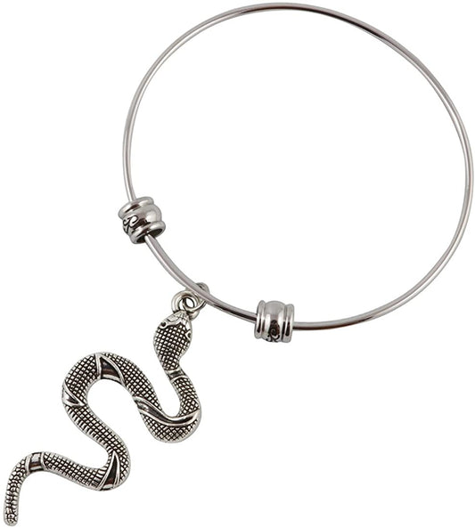 Emerald Park Jewelry Poisonous Snake Fancy Bangle
