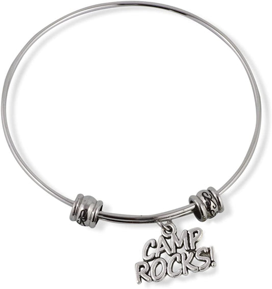 Emerald Park Jewelry Camp Rocks Fancy Charm Bangle