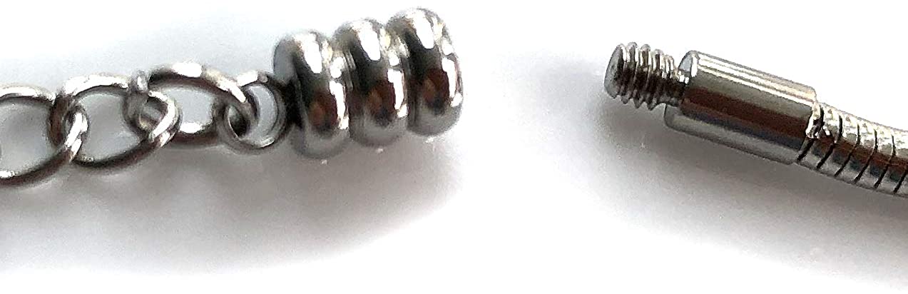 Charm Holder | The Varenna Charm Necklace Creates Charm Necklaces that You Want using Your Own Charms Compatible with Pandora This is a Great Gift for Someone with Charms they are proud of