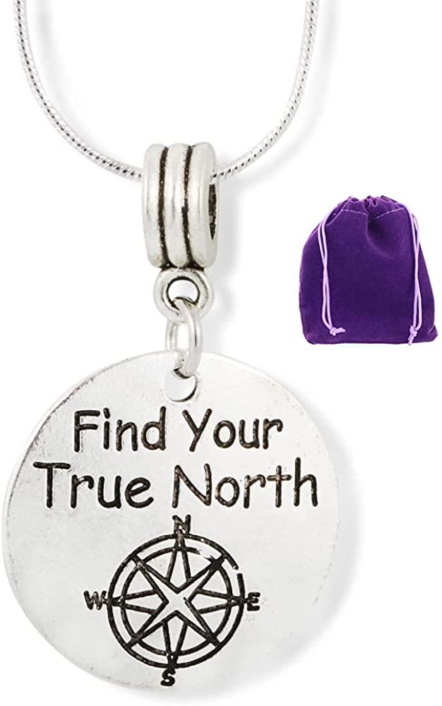 Emerald Park Jewelry True North Necklace | Find Your True North Pendant