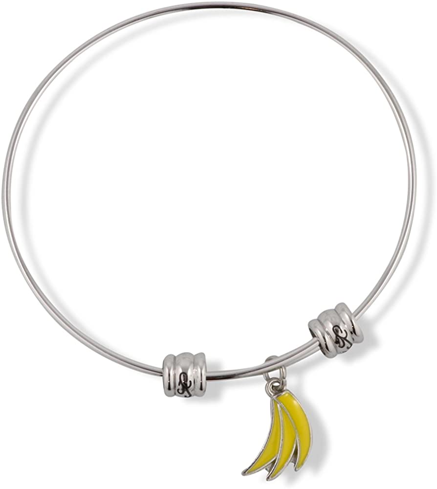 Emerald Park Jewelry Banana Bracelet | Fancy Charm Bangle
