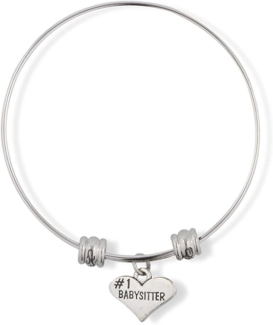 EPJ Babysitter Bracelet | #1 Baby Sitter Fancy Charm Bangle