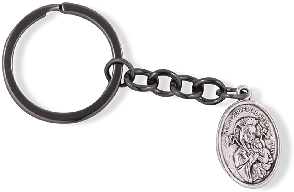 Catholic Gifts St Saint Gerard Fertility Keychain Jewelry Religious Jewelry for Women Charm Gifts Catholic Keychain for Women Men Boys and Girls