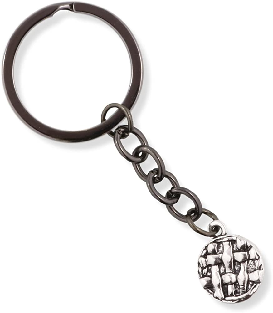 Pie Keychain | Apple Cherry Peach Rhubarb Berry Pie Charm Keychain