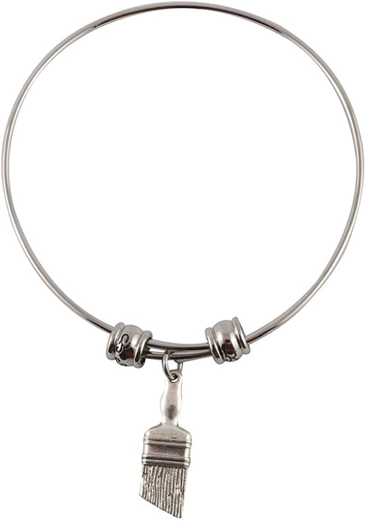 Emerald Park Jewelry Paint Brush Fancy Bangle