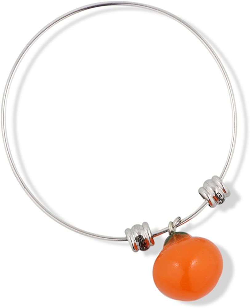 Tomato Fancy Charm Bangle