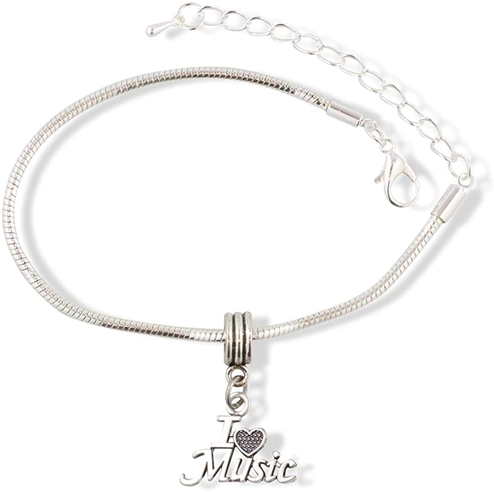 EPJ I Love Music Heart Bracelet