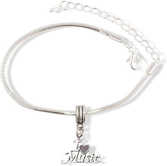 EPJ I Love Music Heart Bracelet