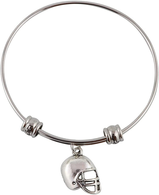 Emerald Park Jewelry Football Helmet Fancy Bangle