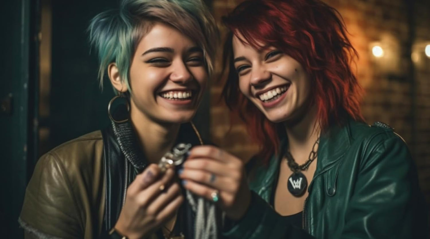 Dave The Bunny Faux Razor Blade Keychain - Alt Jewelry Scene Emo Accessories for Men