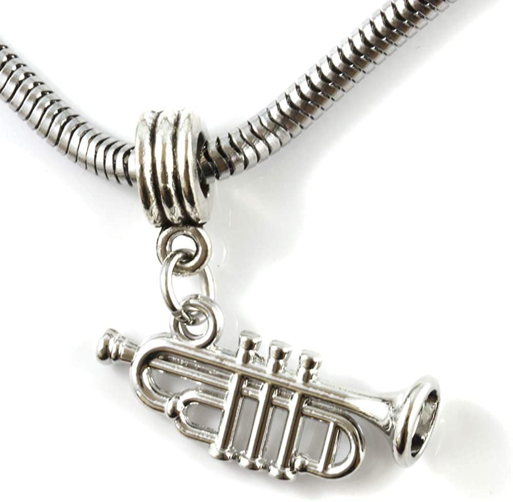 Trumpet Bracelet | Stainless Steel Snake Chain Bracelet