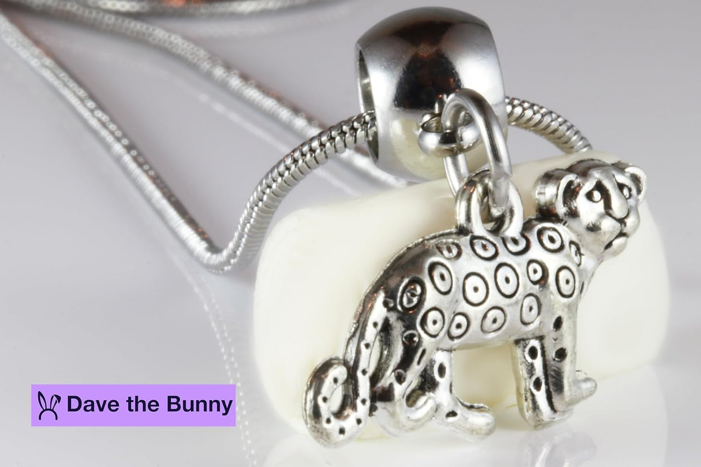 Dave The Bunny Leopard Gifts for women - Or Cheetah Gifts for Women - Ideal Cheetah Print Gifts for Women - Stylish and Elegant Cheetah Print Jewelry or Great Cheetah Stuff
