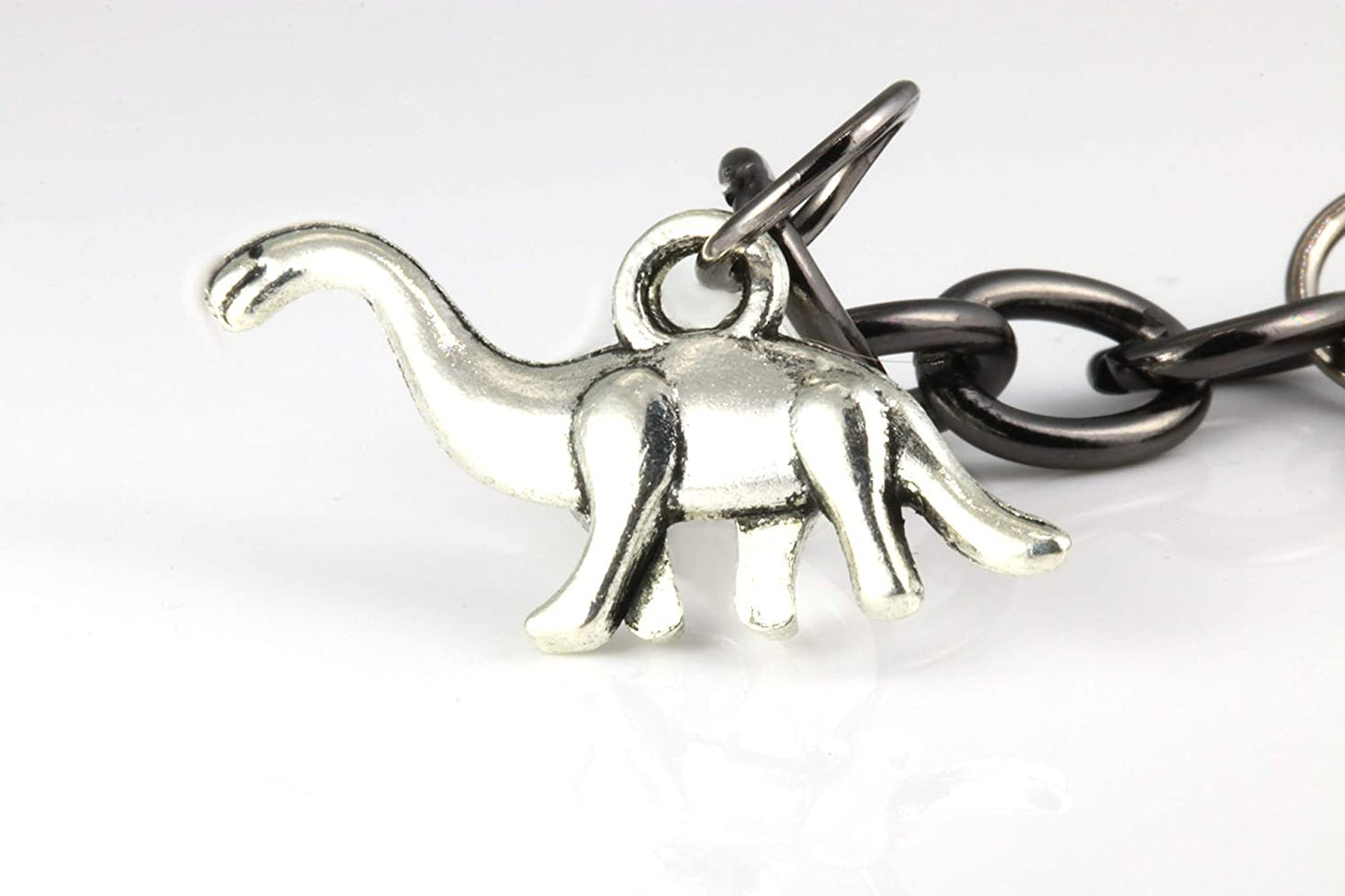 Dinosaur Keychain | Brontosaurus Key Chain for Dinosaur Lovers a Dino Keychain Bulk Fun Keychain for Women or Men a Dinosaur Key Chain or Jurassic Keychain for the Archeologist that you know