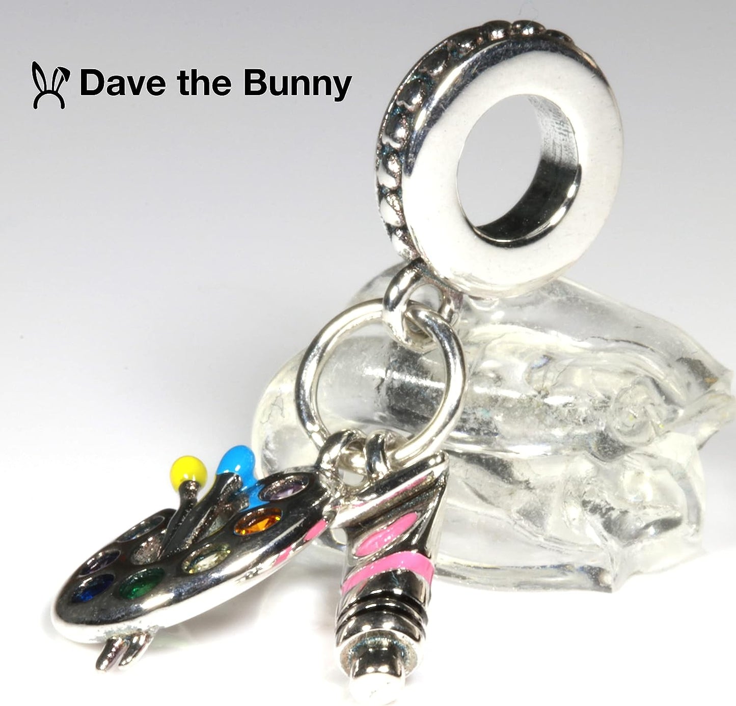 Gifts for Painters Women and Men will Love - Great Art Lovers Gifts for Women or Painters Gifts for Women and Gift for Art Lover and Art Jewelry for Women Art Charms for a nice Paint Palette Necklace