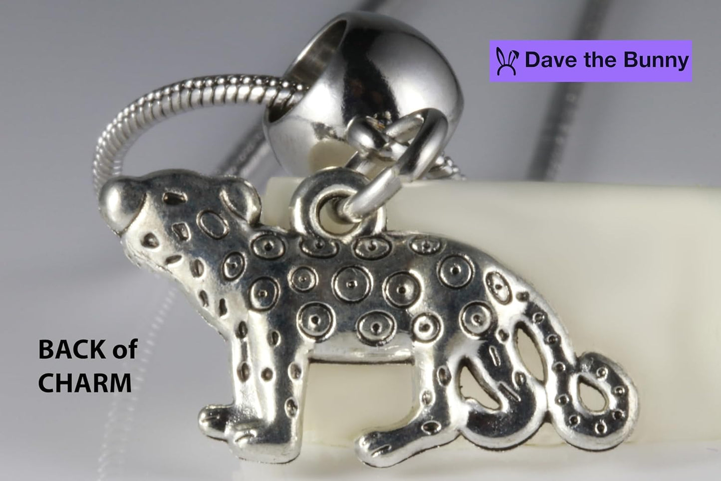 Dave The Bunny Leopard Gifts for women - Or Cheetah Gifts for Women - Ideal Cheetah Print Gifts for Women - Stylish and Elegant Cheetah Print Jewelry or Great Cheetah Stuff