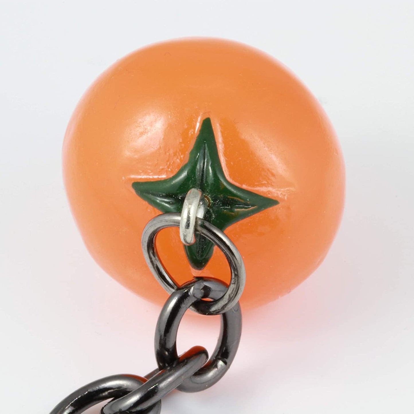 EPJ Tomato Keychain | Vegetable Keychain or Fake Food Keychain with a Tomato Food Charm as a Great Gift for Women Men Cooks Chefs or Sous Chefs or popular among Friends and Family Members that Love Food, Red, Medium
