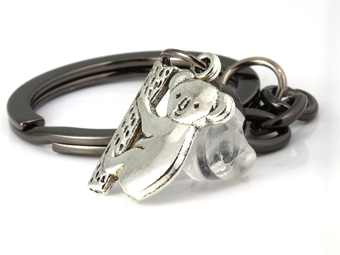 Koala Keychain | Koala of Australia Keychain or Koala Key Chain that make Perfect Koala Items to Give or Koala Party Favors for Friends Men or Women or Fans of a Koala Bear Jewelry