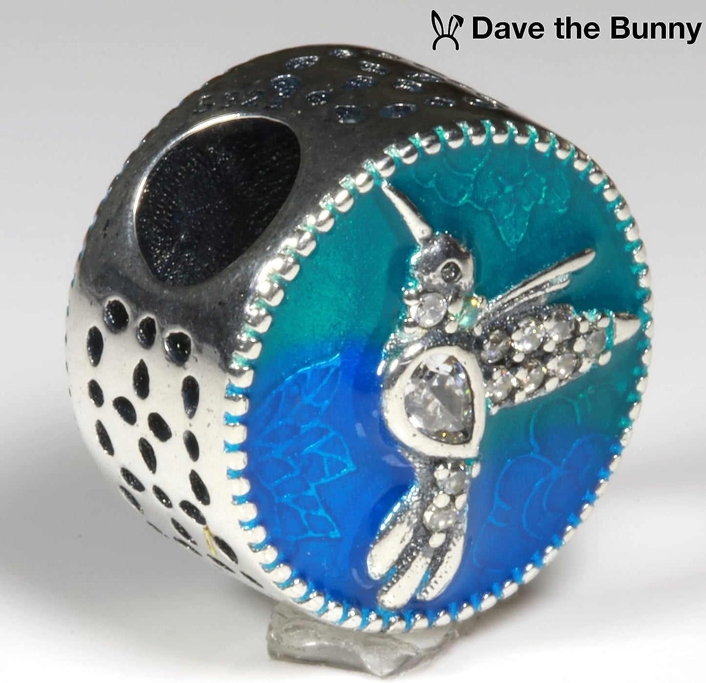 Hummingbird Charm - Hummingbird Gifts and Spiritual Jewelry as Hummingbird Decor and Meaningful Gifts nice Charms for Bracelet or Charm for a Bird Necklace or Good Luck Necklace Humming Bird Charm