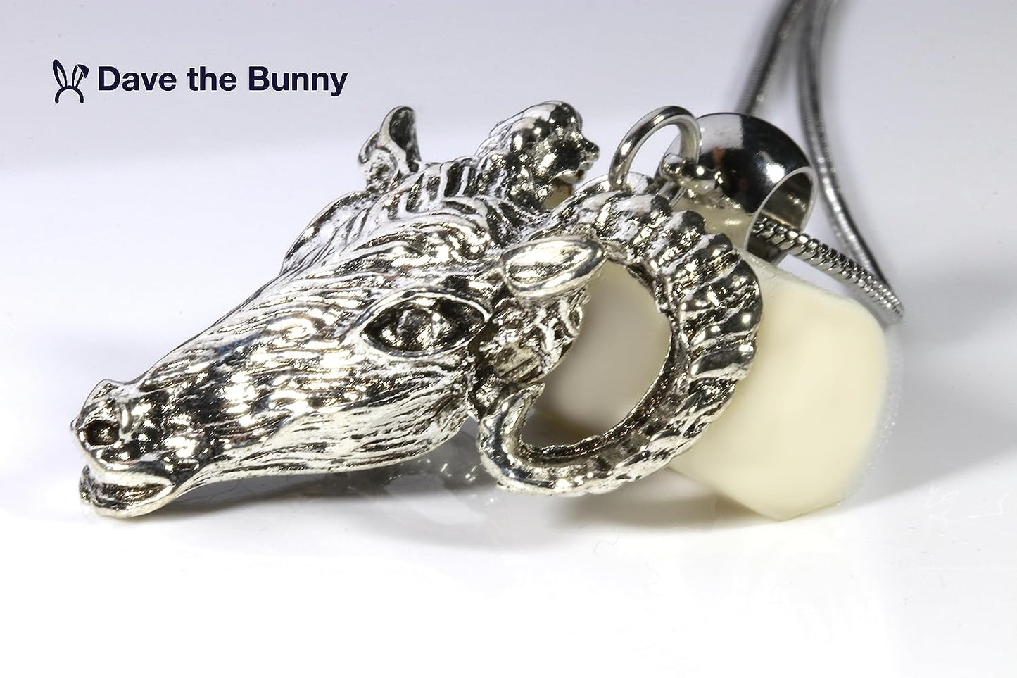 Capricorn Necklace - Goat Necklace of a Zodiac Sign Necklaces for Men and Women or a Great Baphomet Necklace and Gothic Necklace or Goth Pendant for Men and Women of a Goat Head Sheep Jewelry