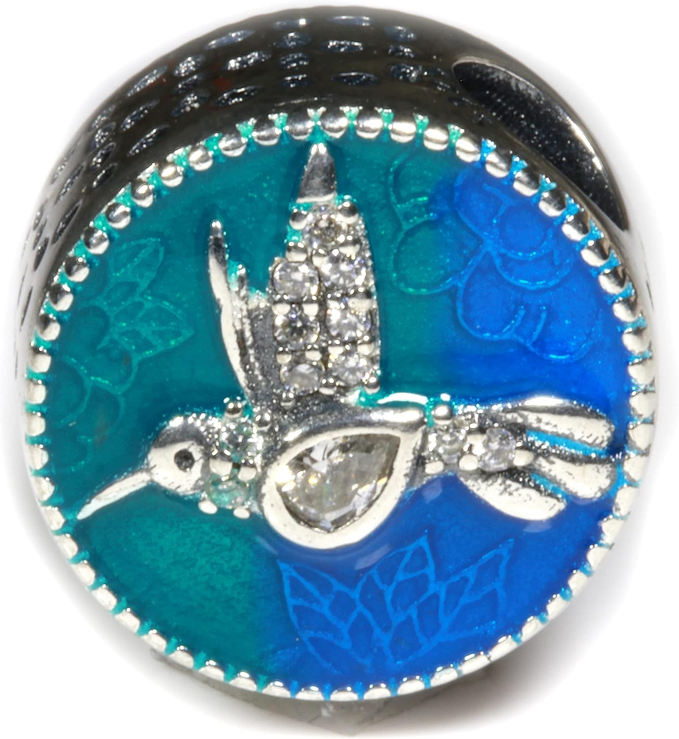 Hummingbird Charm - Hummingbird Gifts and Spiritual Jewelry as Hummingbird Decor and Meaningful Gifts nice Charms for Bracelet or Charm for a Bird Necklace or Good Luck Necklace Humming Bird Charm