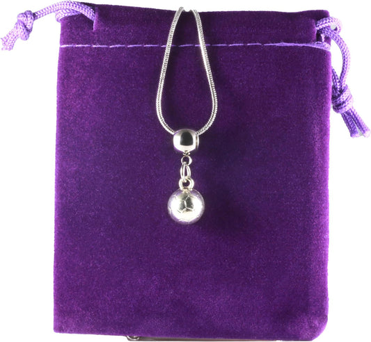 Soccer Stuff - Soccer Ball Charm Necklace Premium Stainless Steel Snake Chain with Alloy Charm, Soccer Ball Design - Ideal Soccer Gifts for Football Ball Enthusiast as Cool Soccer Stuff