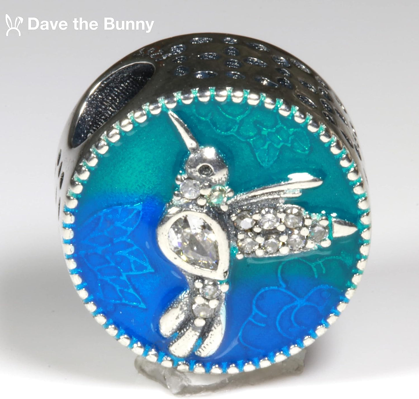 Hummingbird Charm - Hummingbird Gifts and Spiritual Jewelry as Hummingbird Decor and Meaningful Gifts nice Charms for Bracelet or Charm for a Bird Necklace or Good Luck Necklace Humming Bird Charm