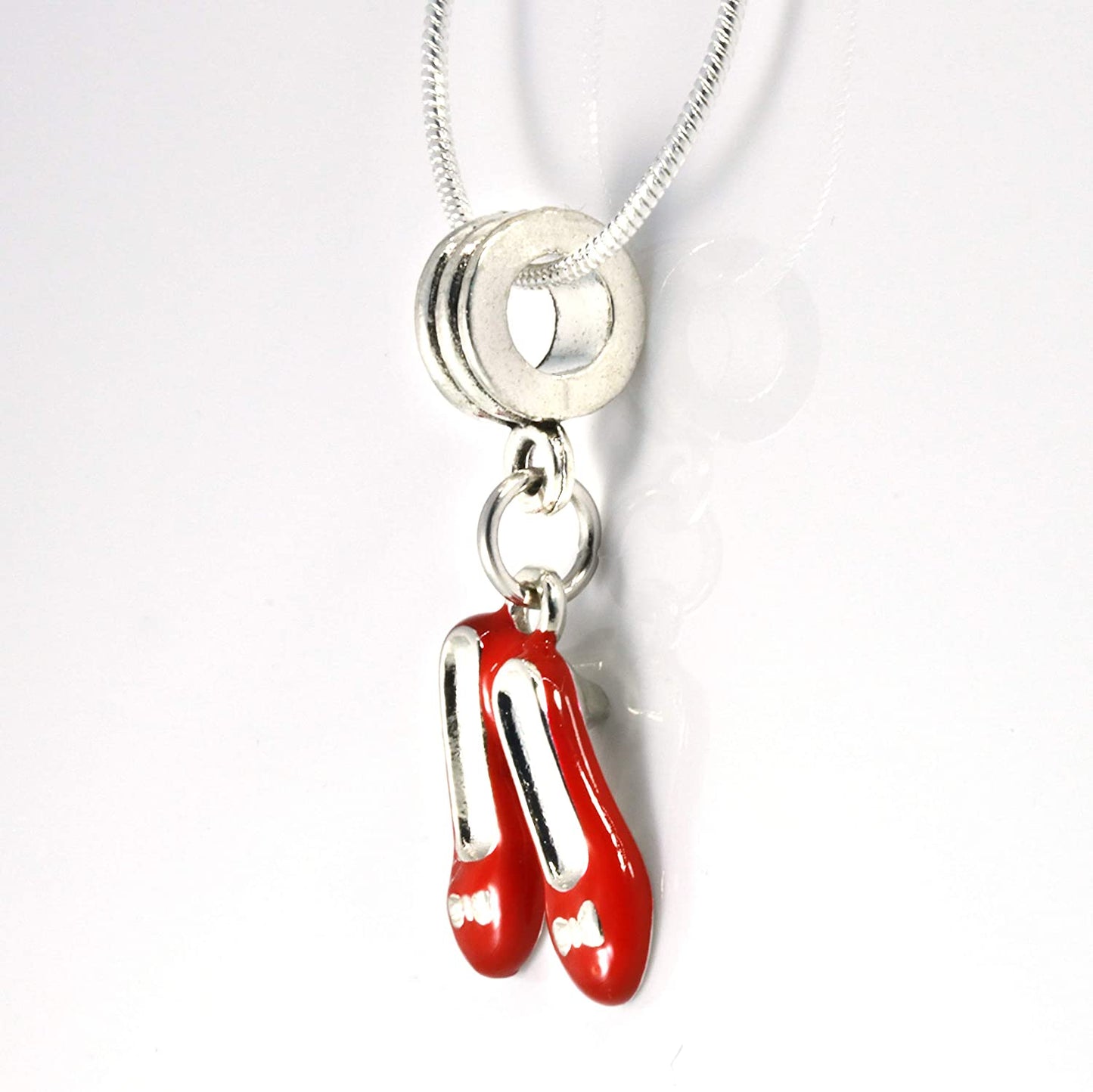 Wizard of Oz Gifts | Wizard of Oz Jewelry and Wizard Necklace Gift for Women and Men or Great Ruby Slippers Necklace to wear with Wizard of Oz Costumes or as Wizard of Oz Decorations