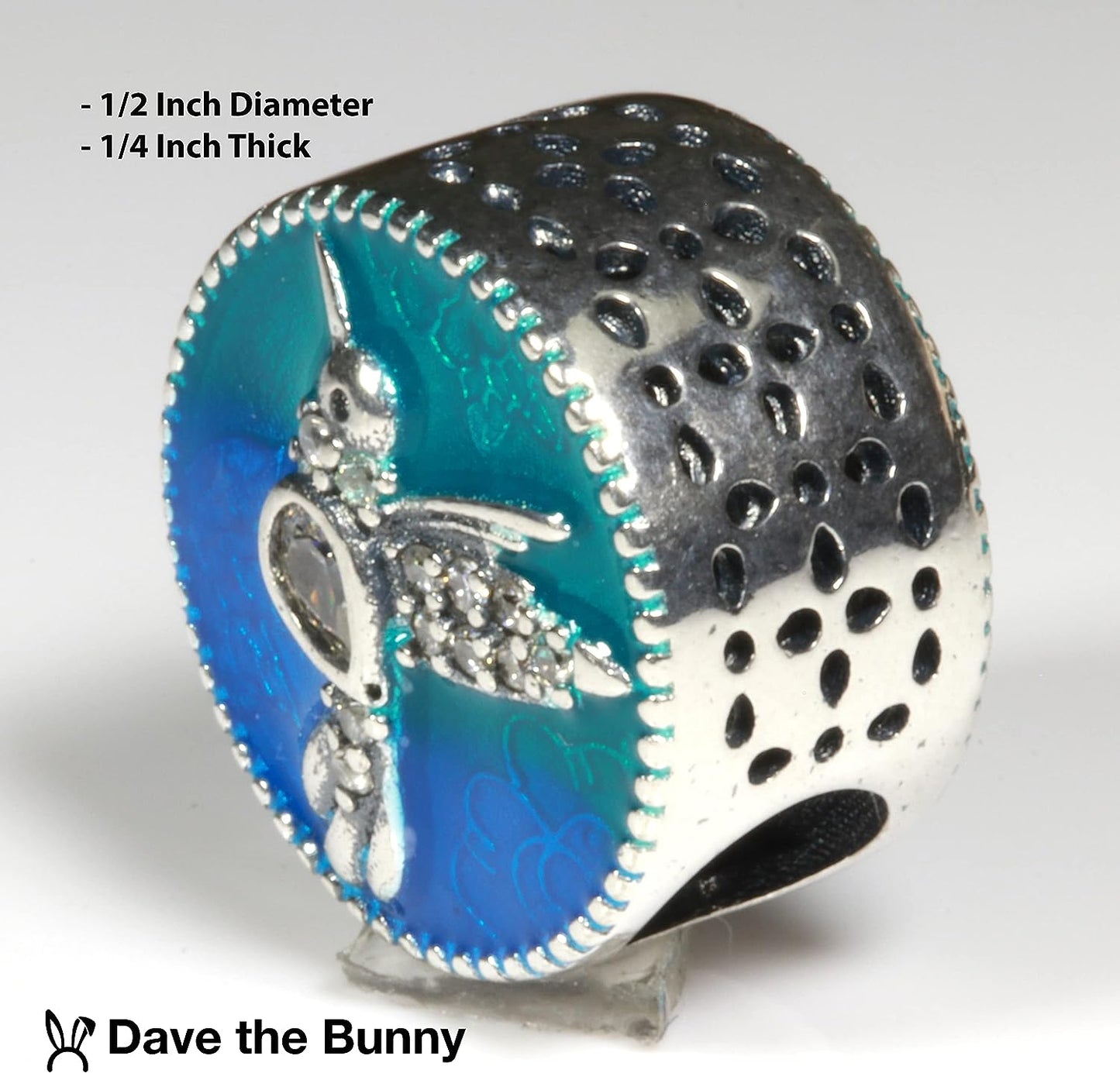 Hummingbird Charm - Hummingbird Gifts and Spiritual Jewelry as Hummingbird Decor and Meaningful Gifts nice Charms for Bracelet or Charm for a Bird Necklace or Good Luck Necklace Humming Bird Charm