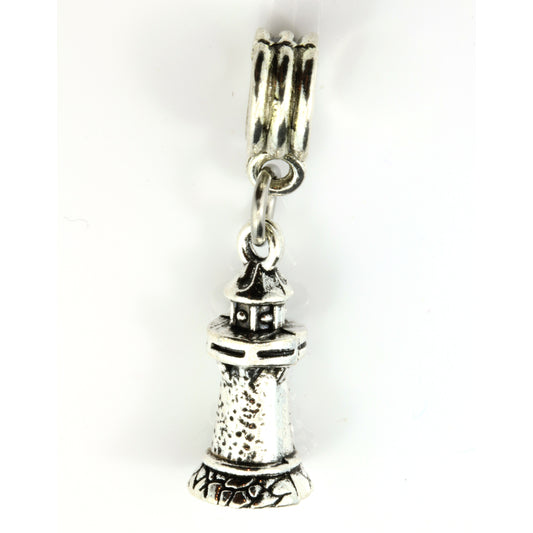 Lighthouse with Doors and Windows Charm