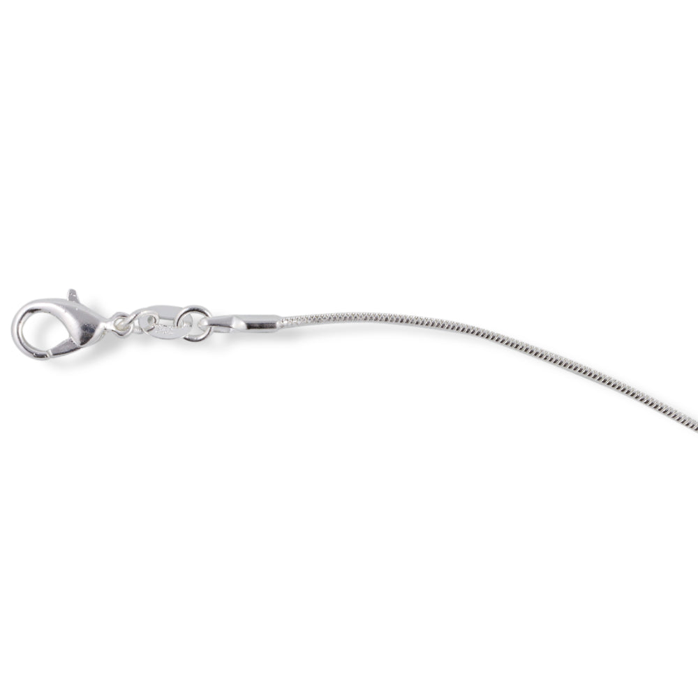 Fox Charm Necklace with Stainless Steel Snake Chain