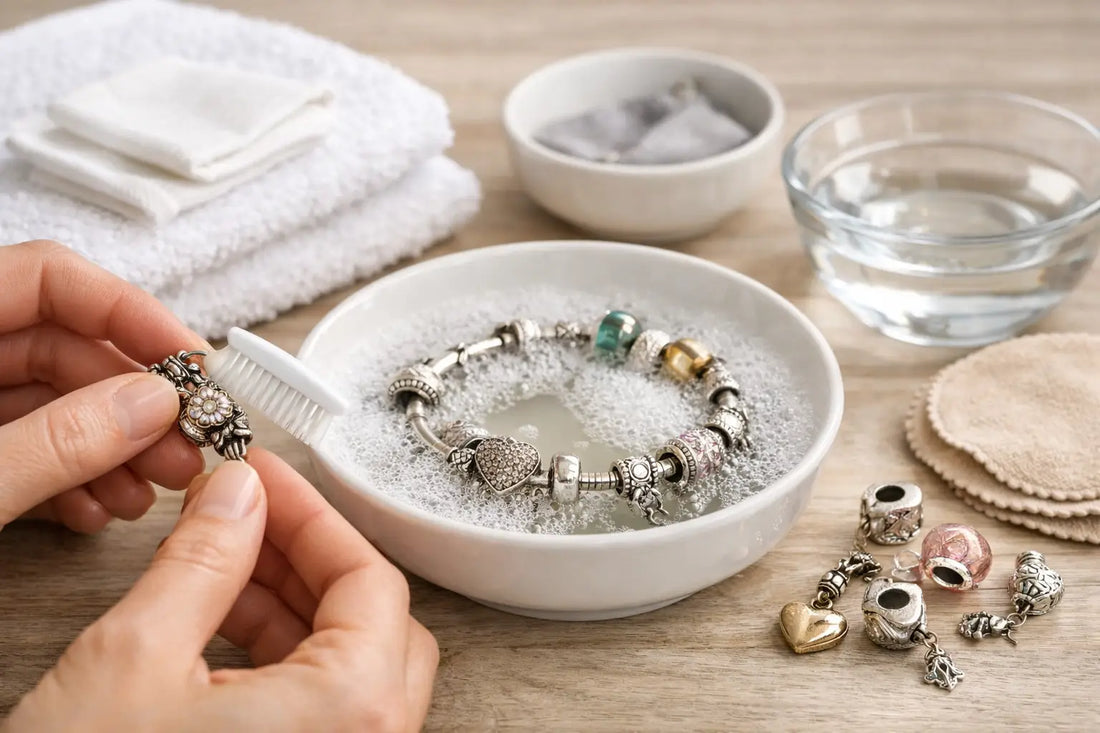 How to Clean Charm Jewelry Without Causing Damage