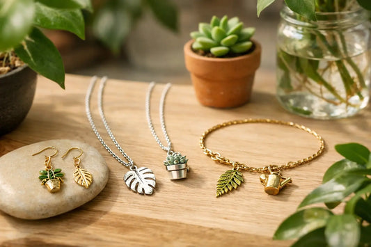 Plant Charm Jewelry for Every Plant Lover