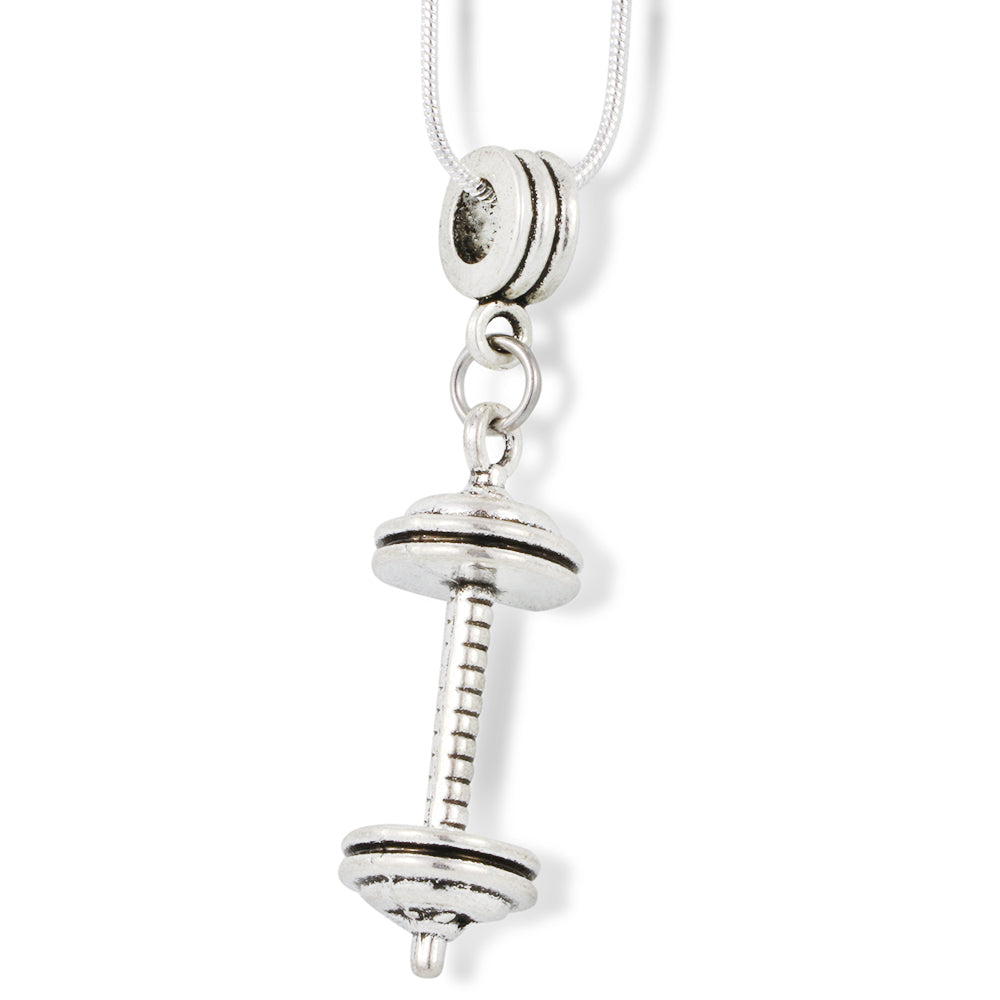 Dumbbell Necklace