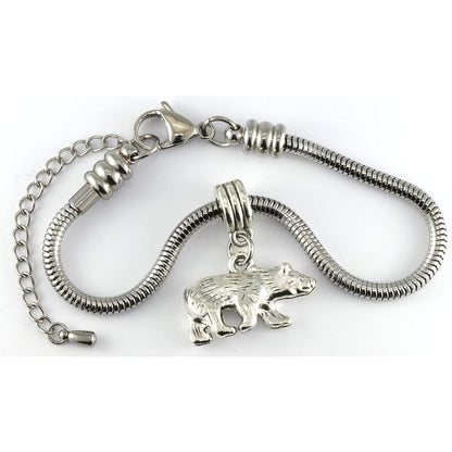 Mama Bear Charm Bracelet